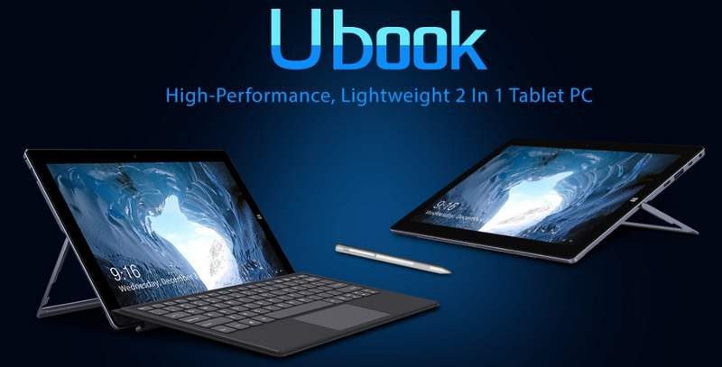 Chuwi Announces UBook Tablet – Budget Surface Go Alternative 