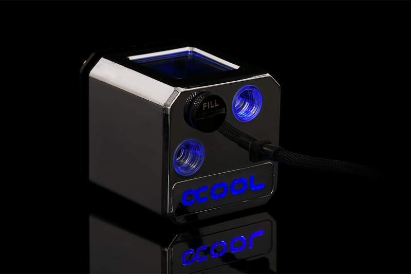 Alphacool Eisbaer Solo Pump Block Now Available in Chrome