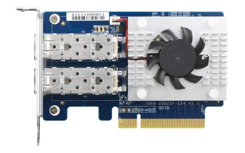 QNAP Introduces 25GbE Dual-Port Network Expansion Card