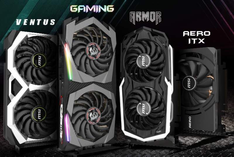 MSI Launches Initial Four GeForce GTX 1660 Ti Graphics Cards