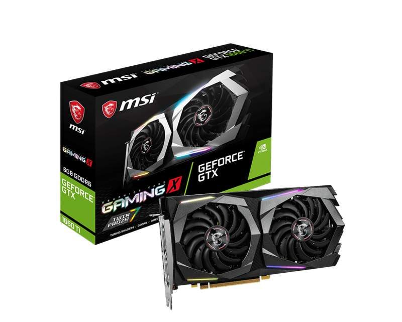 MSI Launches Initial Four GeForce GTX 1660 Ti Graphics Cards
