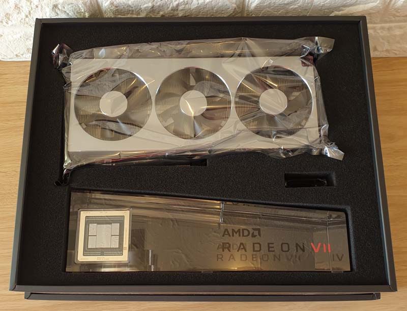 AMD Radeon VII 7nm Graphics Card Review packaging