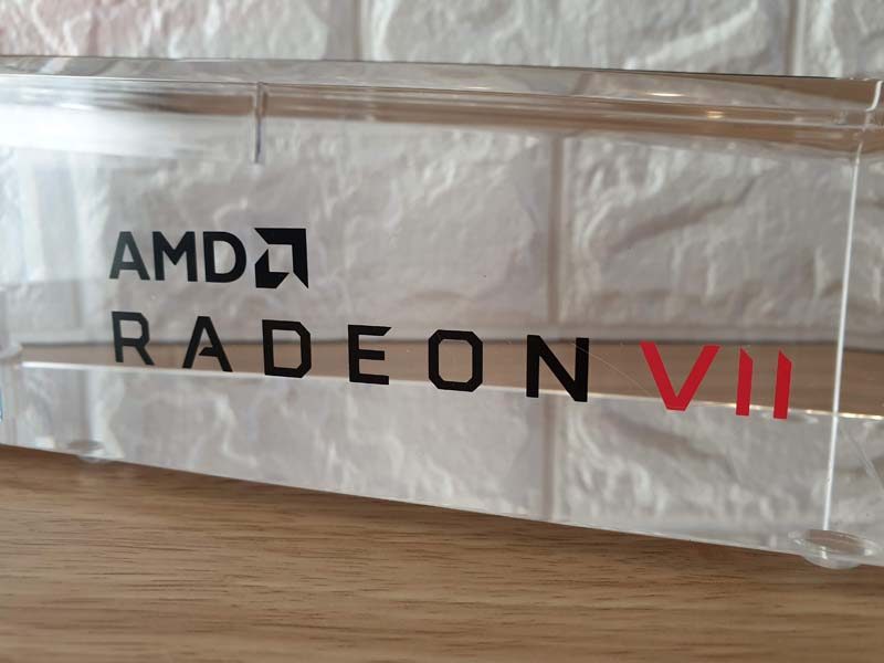 AMD Radeon VII 7nm Graphics Card Review stand