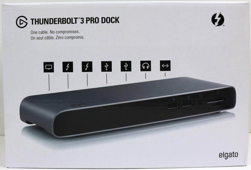Elgato Thunderbolt 3 Pro Dock Photo box front