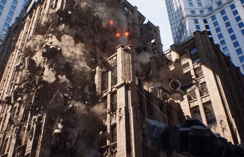Epic Games Flex Next-Gen Destruction in Unreal Engine 4.23