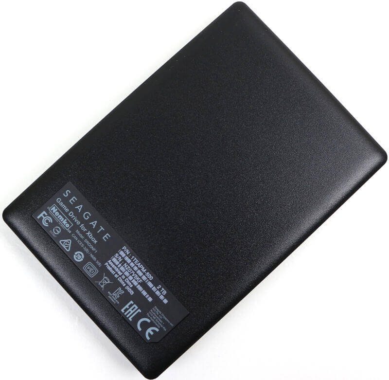 Seagate Game Drive for Xbox 2TB Photo view bottom angle