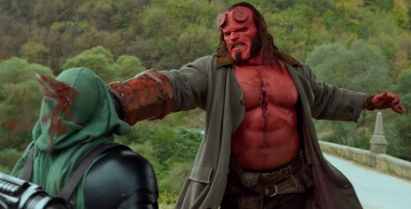 New Red Band Trailer for Hellboy Shows Why it has an R-Rating