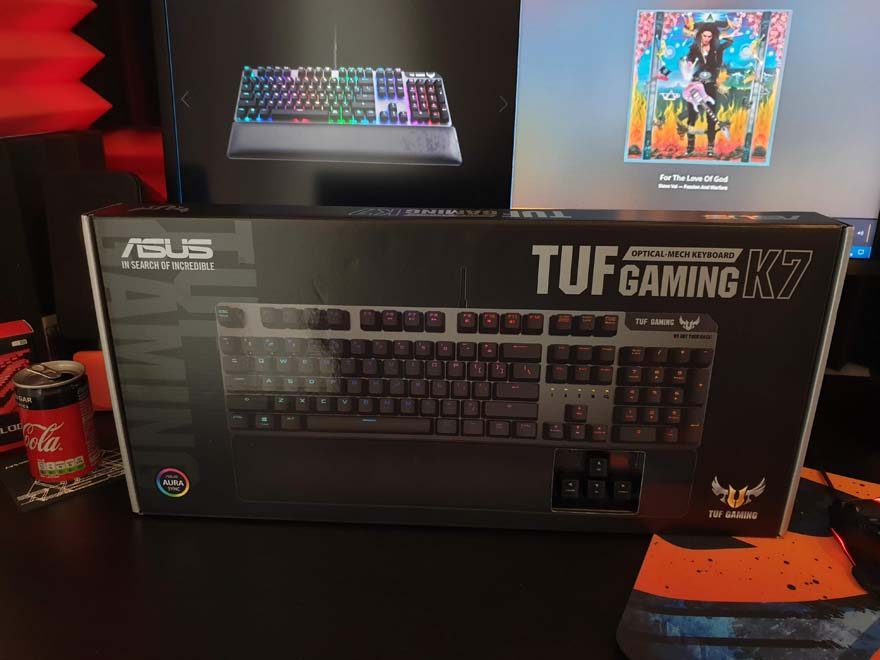ASUS TUF Gaming K7 Optical-Mech IP56 Gaming Keyboard Review