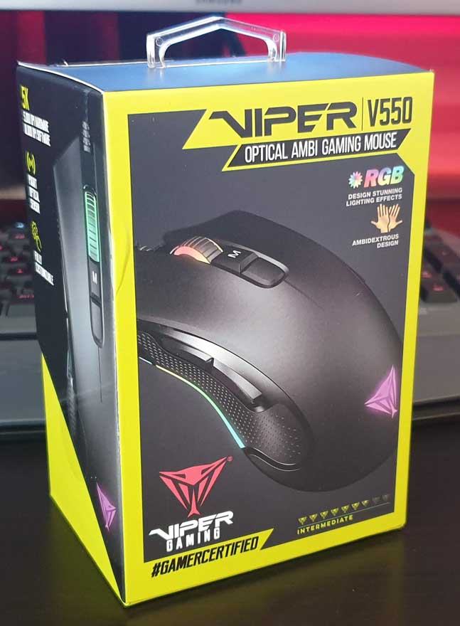 Viper V550 Optical Ambi Gaming Mouse Mouse Review