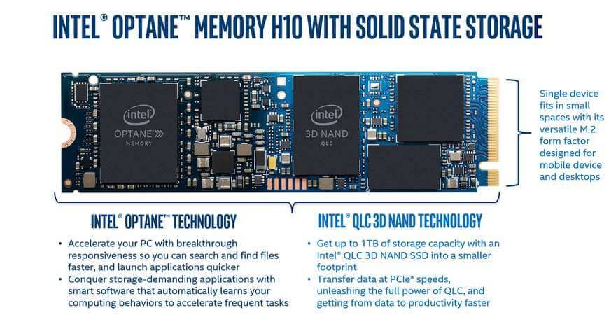 Intel Optane Memory H10 briefing 3