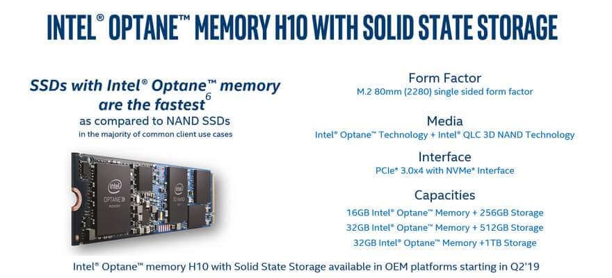 Intel Optane Memory H10 briefing 7