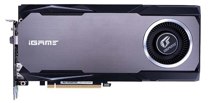 Colorful iGame RTX 2080 Ti Neptune Card Released