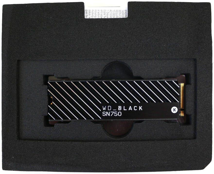 WD Black SN750 1TB Photo box in box