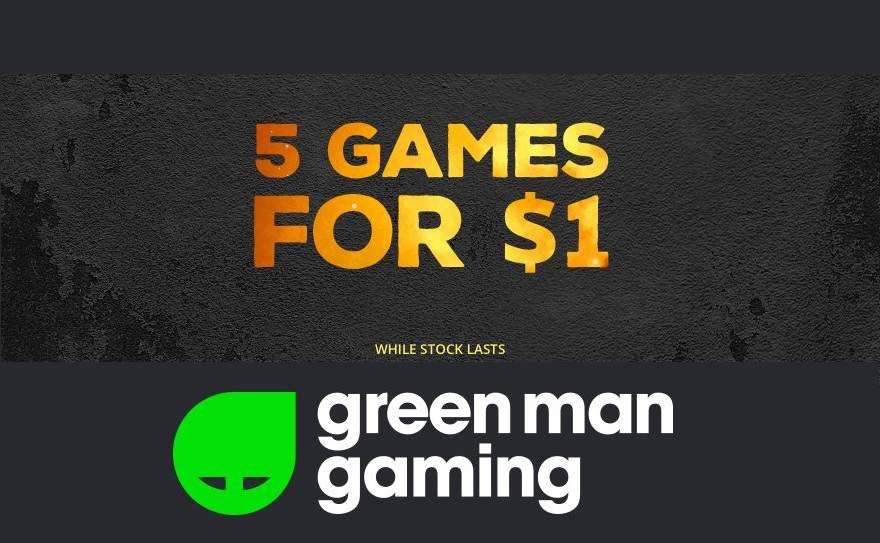 Get 5 Games for $1 From Green Man Gaming for a Limited Time