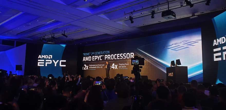 AMD Unleash Rome Epyc CPUs - Taking the Extreme to New Limits