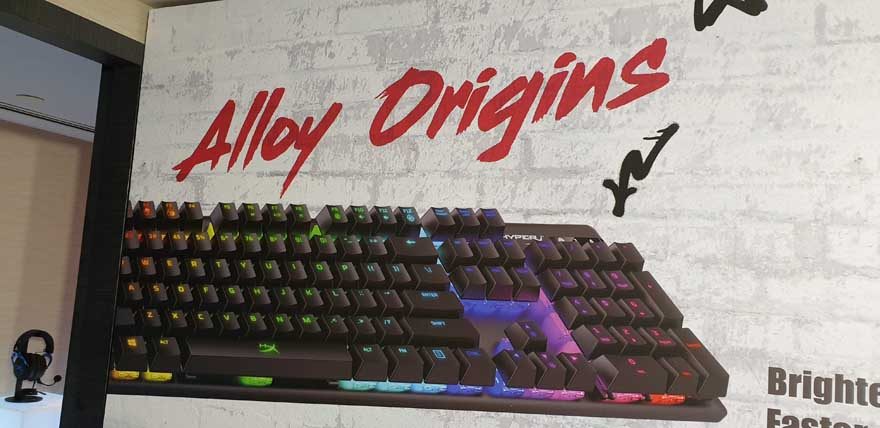 HyperX Using Their Own Switches on Alloy Origins Keyboard