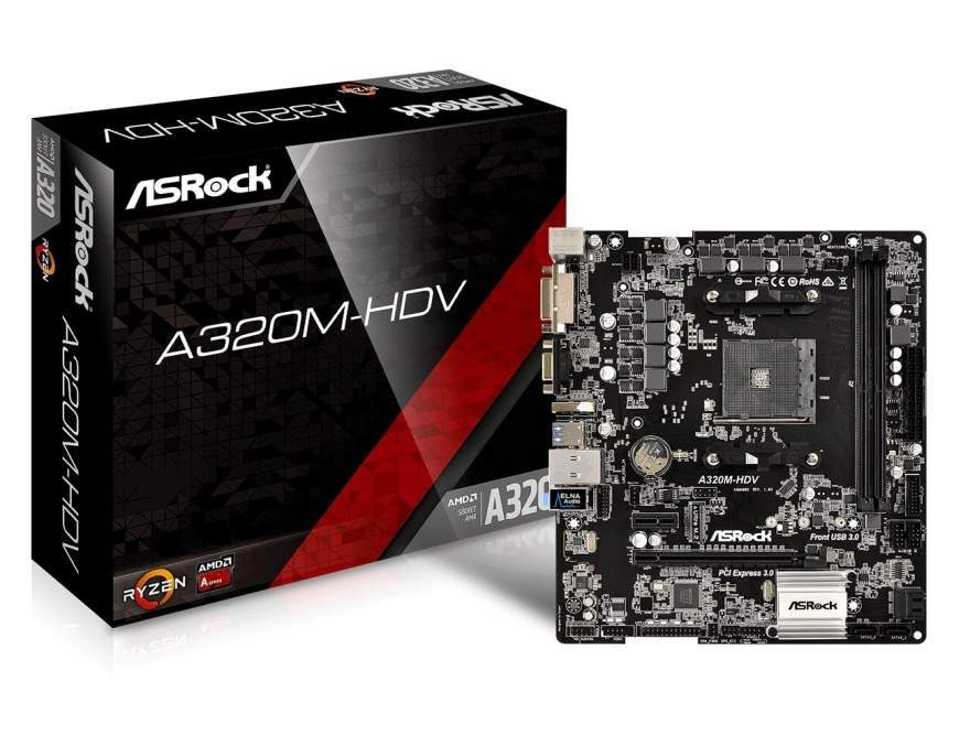 ASRock Updates BIOS with AGESA 0.0.7.2 Support for A320 Boards
