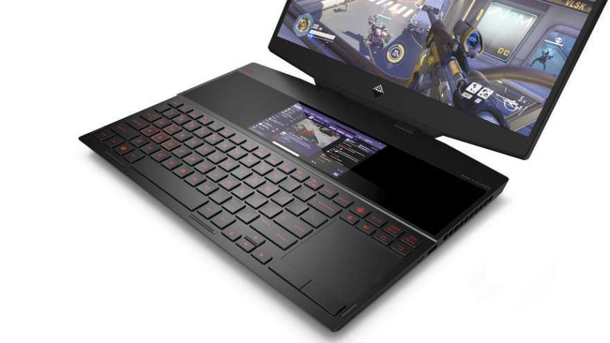 HP's New Gaming Laptop Has A Secondary 6-inch 1080p Screen