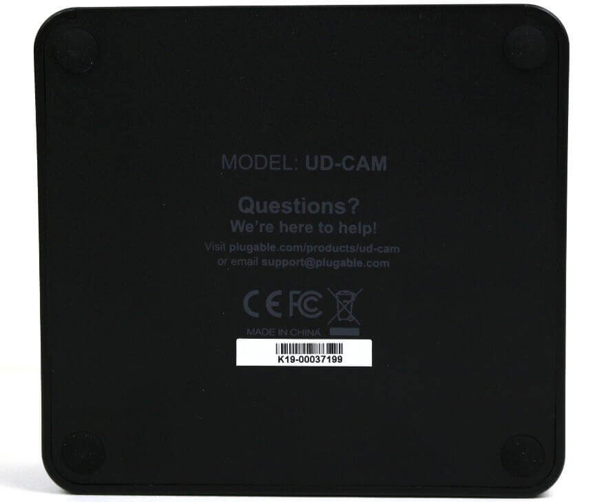 Plugable USB-C Mini Docking Station Photo view bottom