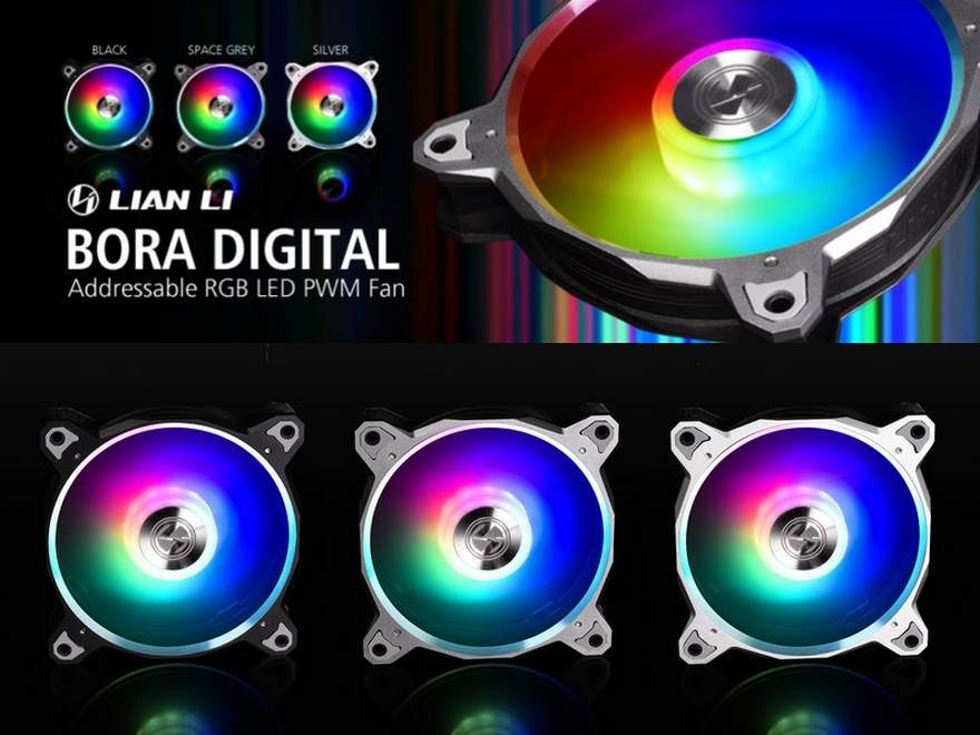 Lian Li Rolls Out the BORA Digital RGB Fan Series