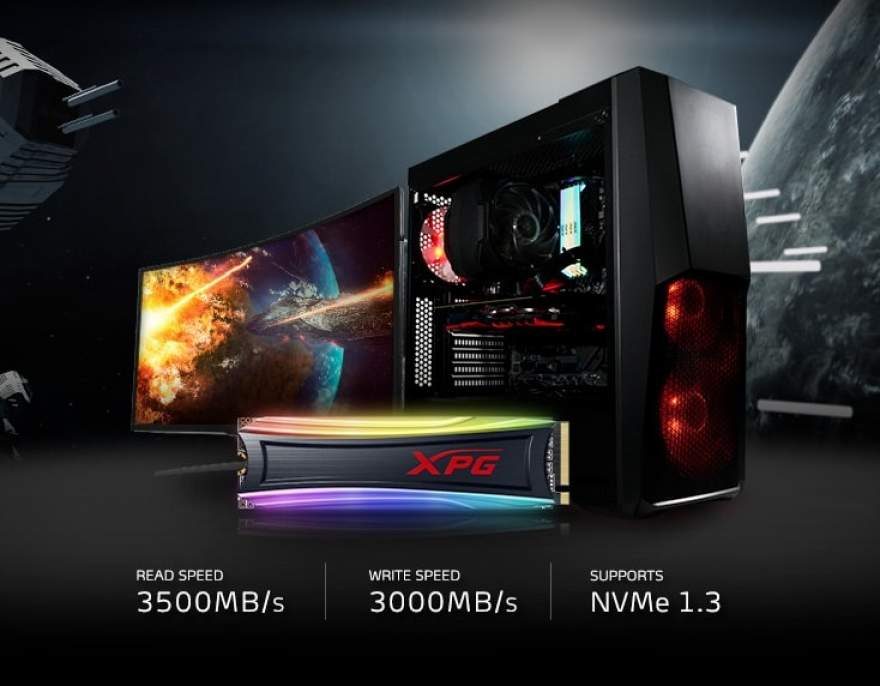 ADATA Launches XPG Spectrix S40G RGB M.2 NVMe SSD