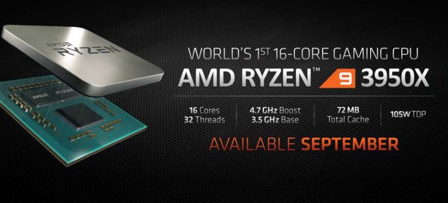 AMD RYZEN 3950X