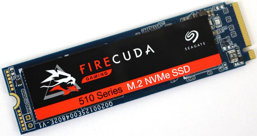 Seagate FireCuda 510 SSD 1TB Photo view top angle 1