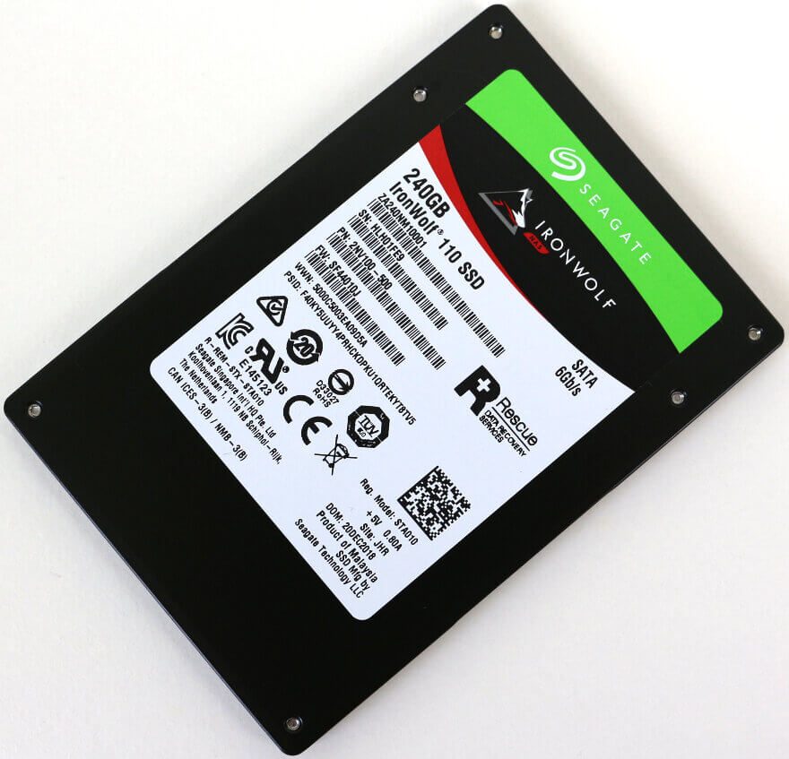 Seagate Ironwolf 110 SSD for NAS Review