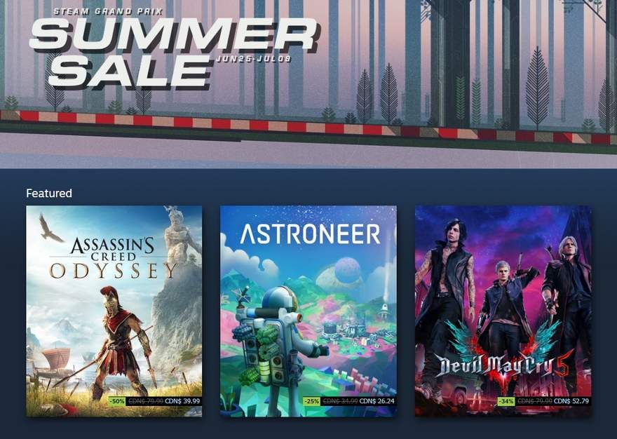 The Best Deals from the Valve's 2019 Steam Summer Sale