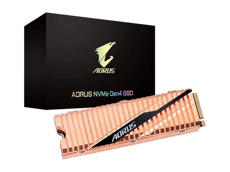 Gigabyte's Aorus NVMe PCIe 4.0 SSDs Now Available for Pre-Order