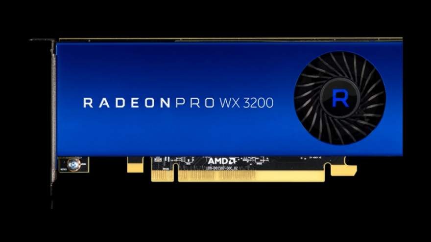 AMD Announces the Radeon Pro WX 3200 Low-Profile Card