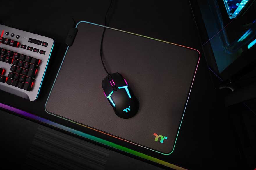 Thermaltake Release the Level 20 RGB Mouse Pads