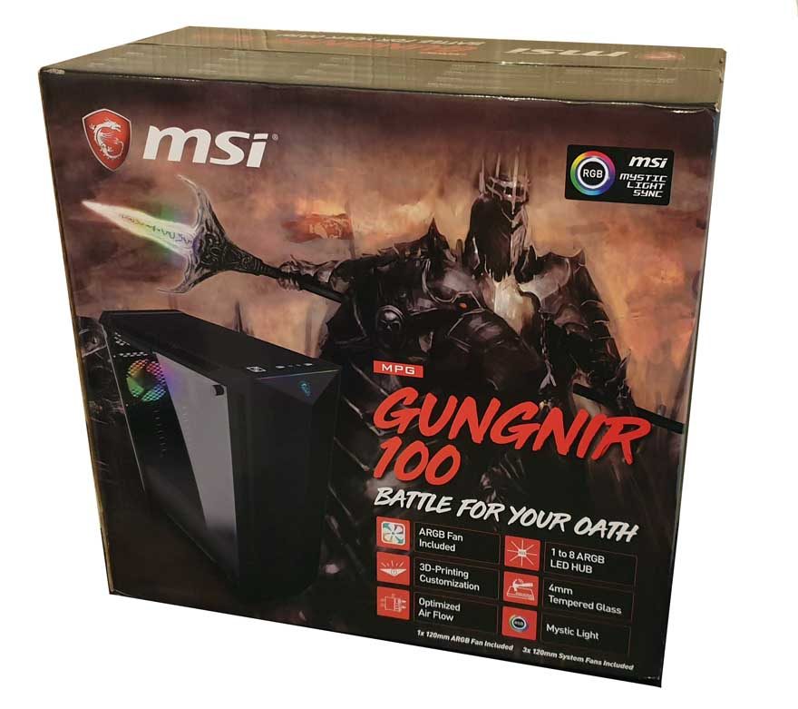 MSI GUNGNIR 100 Mid-Tower PC Case Review