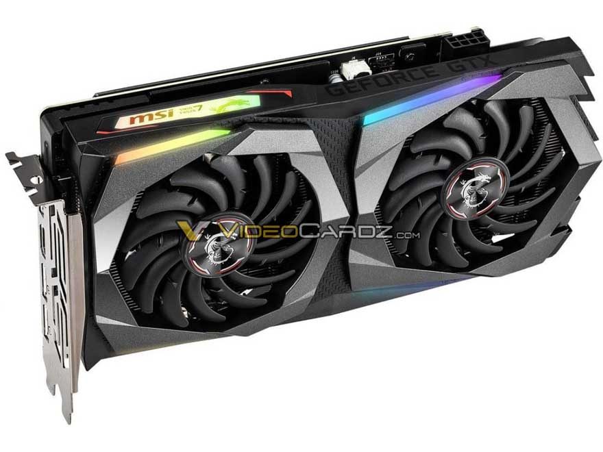 MSI's New GTX 1660 Super Gaming X and Ventus XS Pictured