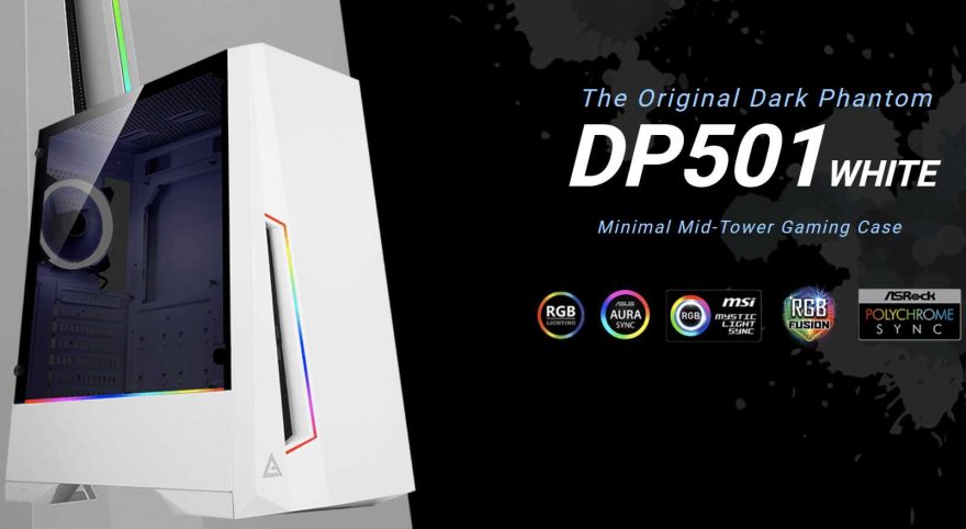 Antec DP501 White Gaming Case Revealed