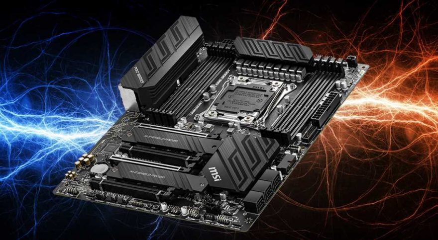 MSI Reveal New X299 Motherboards for Intel 10th Gen