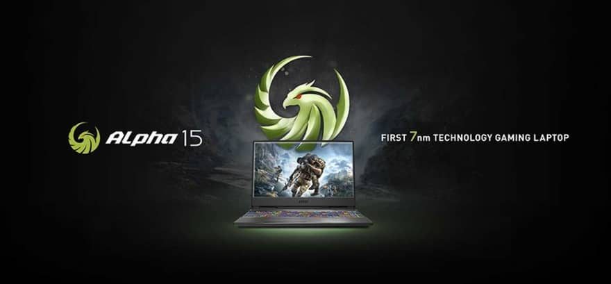 MSI Alpha Series - The First 7nm Gaming Laptop