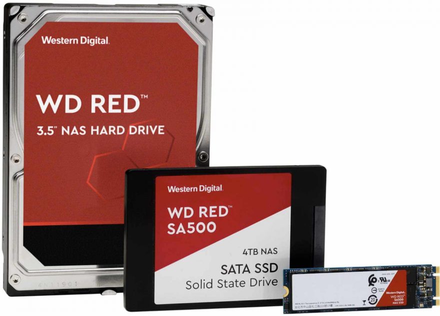 Western Digital Reveal Latest WD Red SSDs and HDDs