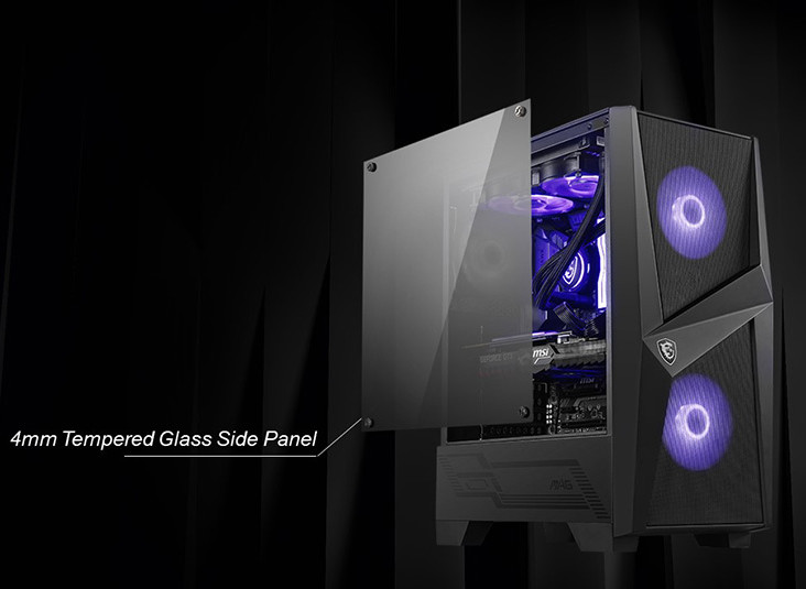 MSI MAG Forge 100 Series PC Cases Revealed