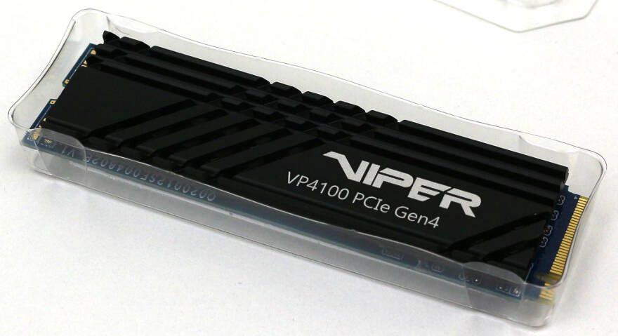 Patriot Viper VP4100 box inside inside packaging