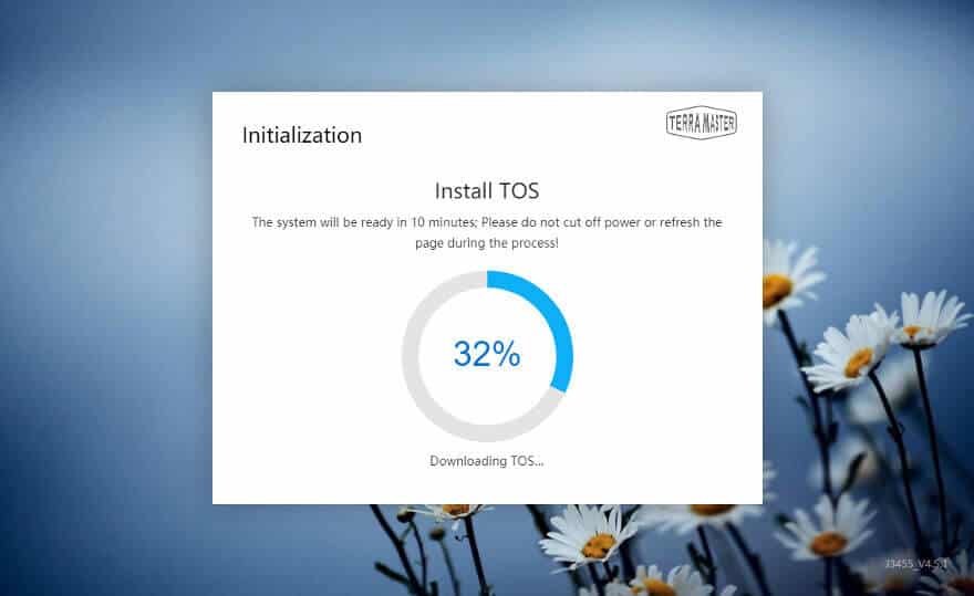 TerraMaster OS installation
