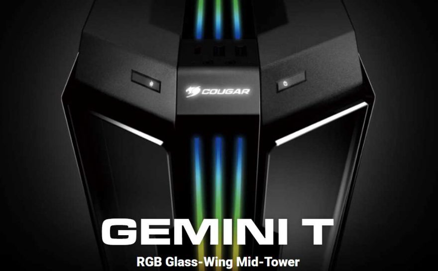 Cougar Gemini T RGB Glass-Wing PC Case Review
