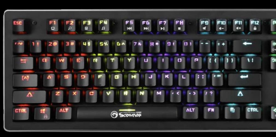 Marvo Scorpion GK909 Mechanical Gaming Keyboard Review