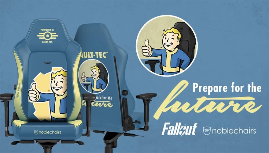 noblechairs Creating Bethesda Licenced Gaming Chairs!