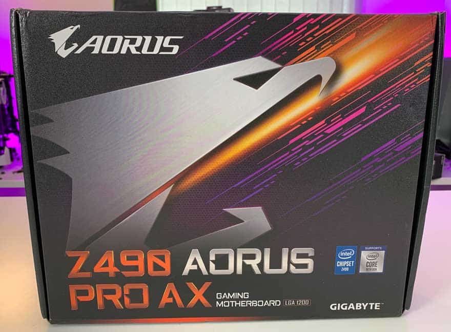 Gigabyte Z490 AORUS Pro AX Gaming Motherboard 1