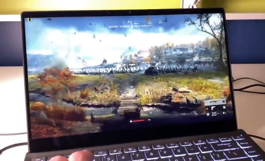 intel tiger-lake Xe laptop
