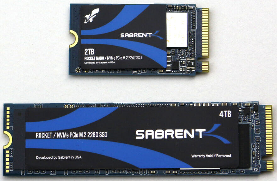 Sabrent Rocket 2242 NVMe SSD Review 