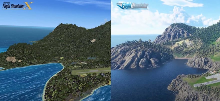 Flight Simulator X vs Flight Simulator 2020 Comparison Video Released
