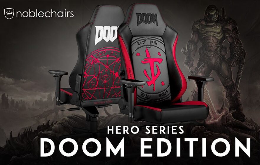 Incredible noblechairs DOOM Edition Now Available!
