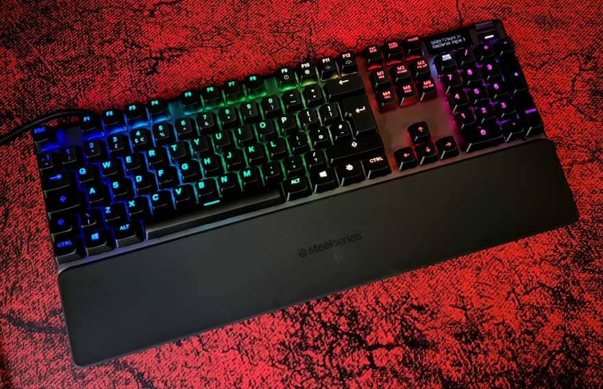 SteelSeries Apex 7 Mechanical Blue Switch Review - eTeknix